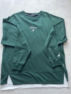カンゴール　メンズL 長袖Tシャツ　レイヤード風のサムネイル