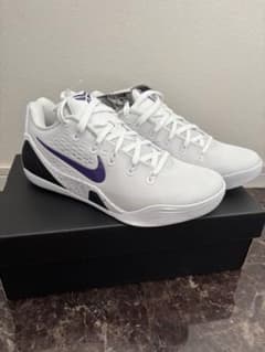 Nike Kobe シューズ 25ホワイト/パープル PROTRO コービー9のサムネイル