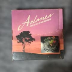 Atlanta ガラス製 プレート 花柄 バスケット編み模様のサムネイル