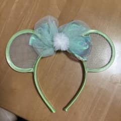 ディズニーカチューシャ ミントグリーンのサムネイル