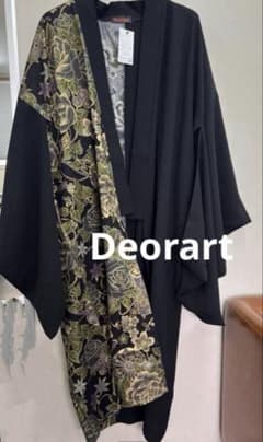Deorart(ディオラート)浴衣&帯 和柄切り替え着流し2点セット - メルカリ