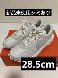 NIKE × sacai LDWAFFLE トリプルホワイト28.5cm - メルカリ