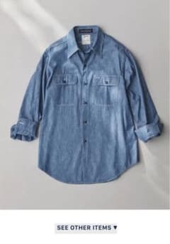 お値下げ中‼︎マディソンブルー定番シャツのサムネイル