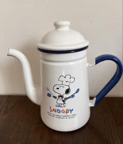 ☆スヌーピー ☆ SNOOPY PEANUTS ホーロー カフェポット - メルカリ