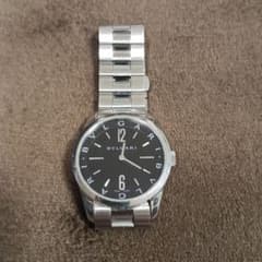 あ*様 BVLGARI アナログ クォーツ ブラック ST37S ソロテンポ - メルカリ