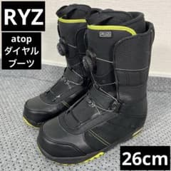 １０回使用 26cm RYZ atop ダイヤル スノーボードブーツ 10回使用 26cm RYZ atop ダイヤル スノーボードブーツ - メルカリ