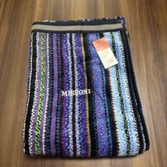 MISSONI ミッソーニ ハーフケット タオルケット　140×100cm MISSONI ハーフケット 100cm x 140cm - メルカリ