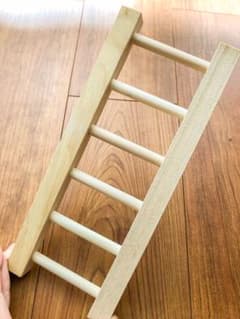 翔さん専用【バードアスレチック用】おもちゃはしごのサムネイル