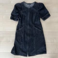 one way デニムワンピース フロントジップ Fのサムネイル