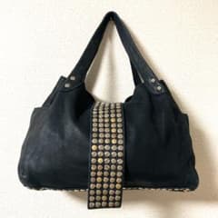 Archive TRES toteBag Studs BLACK 本革 y2k - メルカリ
