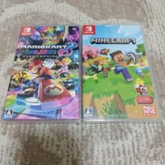 新品・未開封品】マリオカート8 デラックス・Minecraft switch - メルカリ