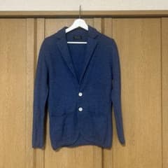 MEN’S BIGI メンズビギ ニットテーラードジャケット Sのサムネイル