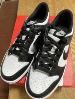 NIKE PANDA DUNK LOW GS ナイキダンクロウ　パンダ　23.5のサムネイル