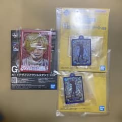 이치 반 쿠지 ONE PIECE G상 카드 디자인 아크릴 스탠드 H상 산지