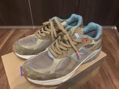 最終値引き！New Balance Bodegaコラボ　990v3のサムネイル