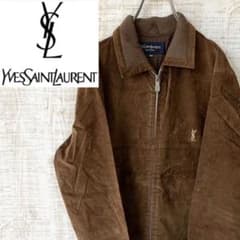 YSL イヴサンローラン 刺繍ロゴ スウィングトップジャケット イブサンローランのサムネイル