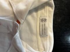 ち*こ様 BRUNELLO CUCINELLI ホワイトポロシャツ - メルカリ