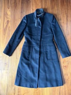 グッチ GUCCI トムフォード期 ロングコート 比翼 ウール×カシミヤ 38 グッチ GUCCI トムフォード期 ロングコート 比翼 ウール×カシミヤ 38