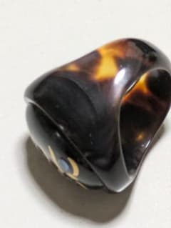 本鼈甲金蒔絵螺鈿リング作家松田祥幹11〜12号2.8センチ - メルカリ