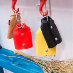 【ハンドメイド】レザーベスト キーケースのサムネイル