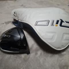 TaylorMade Qi10 8.0 ドライバーヘッドのみ、 ヘッドカバー付きのサムネイル