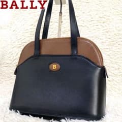 BALLY ✨希少品✨ ドーム型 ハンドバッグ ゴールド金具 ヴィンテージ 