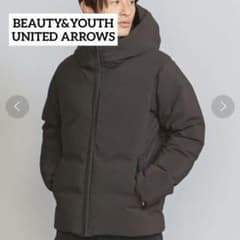 小松マテーレ リサイクル シャンブレー フード ダウンジャケット-700FP