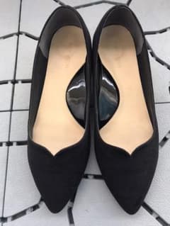 ヴェリココ　パンプス 黒のサムネイル