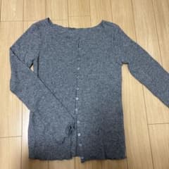 mystic 薄手ニット グレーのサムネイル
