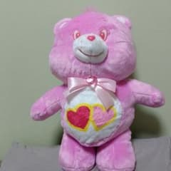 ハートデザインのピンクのぬいぐるみのサムネイル