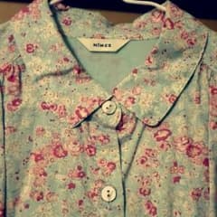 NIMESリバティTatum柄シャツワンピースのサムネイル