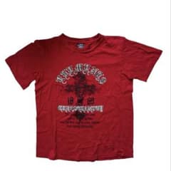 New Wave Club 半袖Tシャツ レッド 平成 y2k パンクのサムネイル
