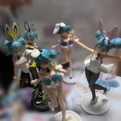 하츠네 미쿠 BiCute Bunnies 피규어 5체 세트