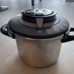 T-fal 中型圧力鍋 ステンレススチール T-fal 圧力鍋 中型 ステンレススチール - メルカリ