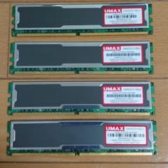 UMAX DDR2 2GB☓4本セット（ジャンク）のサムネイル