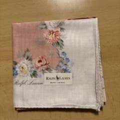 Ralph Lauren 花柄ハンカチ 100%コットンのサムネイル