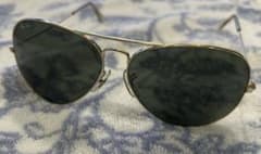 【ヴィンテージ】B&L Ray-Ban アビエーター サングラス ゴールドのサムネイル