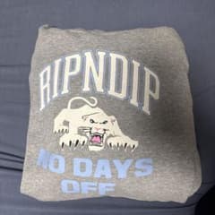 RIPNDIP グレー パーカー NO DAYS OFFのサムネイル