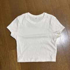 GU 半袖カットソー ホワイト Mサイズのサムネイル
