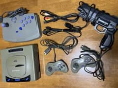SEGA SATURN 本体 HST-3200 アーケードスティック付のサムネイル