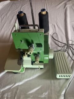 baby lock EF-205 ロックミシン 本体　ジャンクのサムネイル