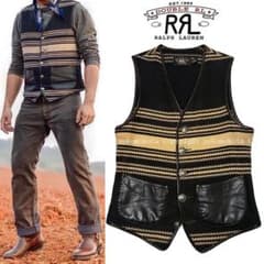 名作 RRL POSADAS VEST コンチョ ネイティブ ベスト XS - メルカリ
