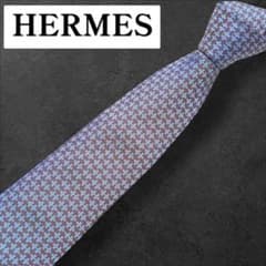 HERMES 헤르메스 넥타이 파소네 H 무늬 총 무늬 실크 소품 남성
