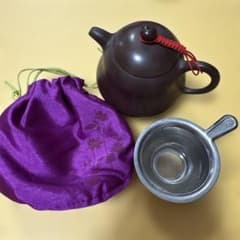 ラ*ト様 中国茶器 陶器製急須 茶こし付きのサムネイル