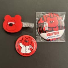 アルバルク東京 ルーク お顔クリップ 缶バッジセットのサムネイル