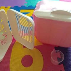 【まんぼうさん専用】ピジョン 電子レンジスチーム&薬液消毒ケース(箱なし)のサムネイル