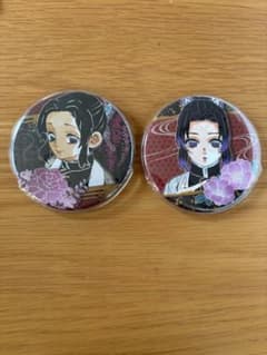 鬼滅の刃　胡蝶しのぶ缶バッジ 2個セットのサムネイル