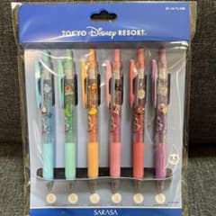 ディズニーリゾート ボールペン 6色セット0.5mmのサムネイル