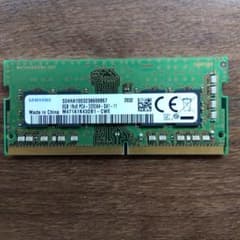 Samsung 8GB DDR４- 3200AA メモリー 本体のサムネイル