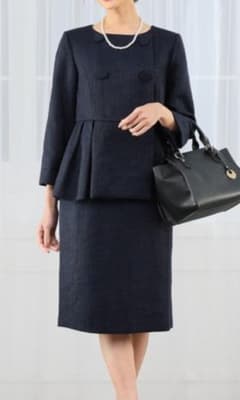 Dress Lab スカートスーツ セットアップ ネイビーのサムネイル